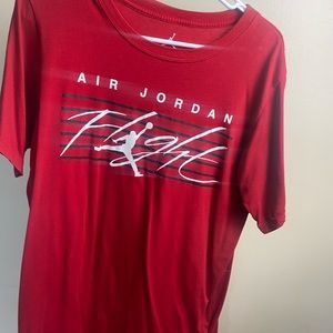 Youth XL Air Jordan Flight Red Tshirt